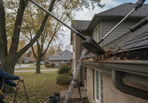 Eavestrough Cleaning in Waterloo